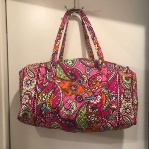 Vera Bradley large travel duffel